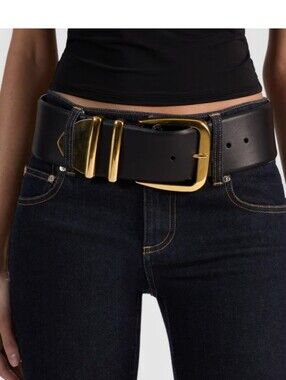 Alice & Olivia HARLEY WIDE BELT SZ M